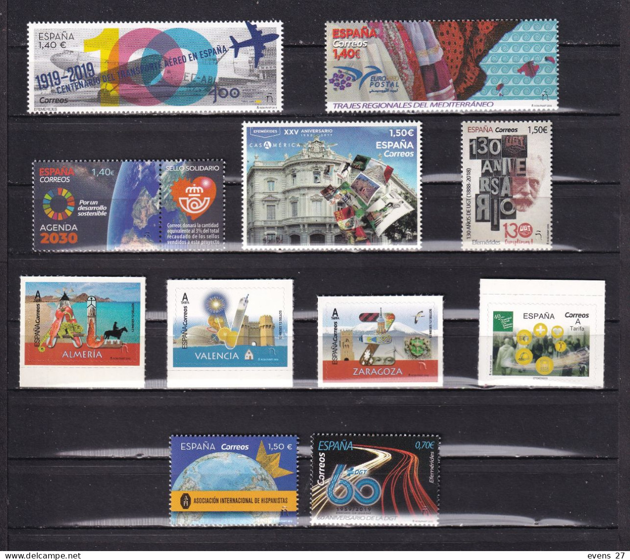 SPAIN -2019-COLLECTION-MNH- - Sammlungen