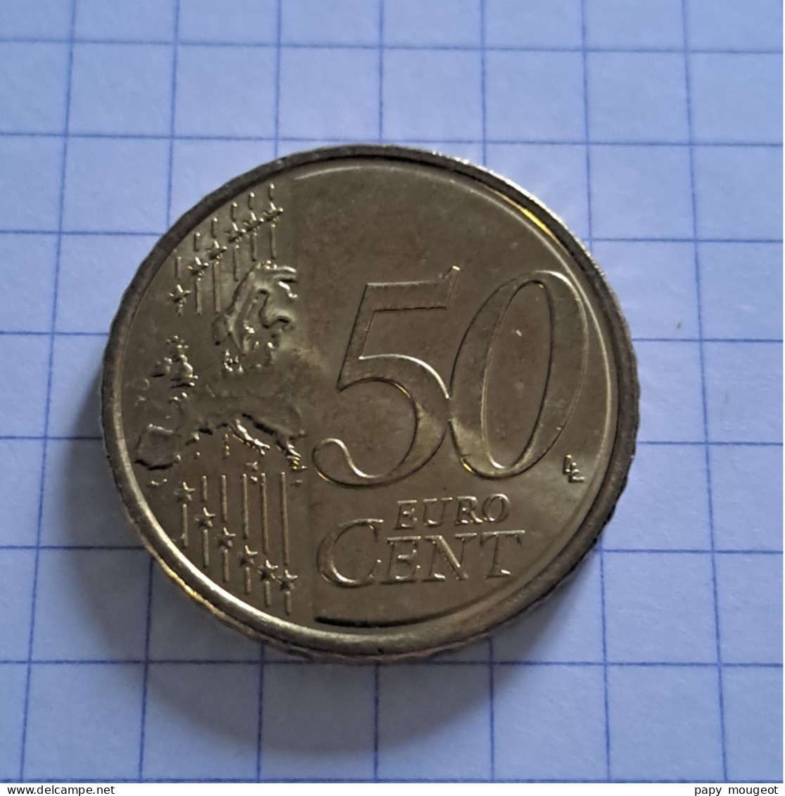 KM#525 - 2022 50 Cents Frappe BU 10.500 Utilisée - Andorra