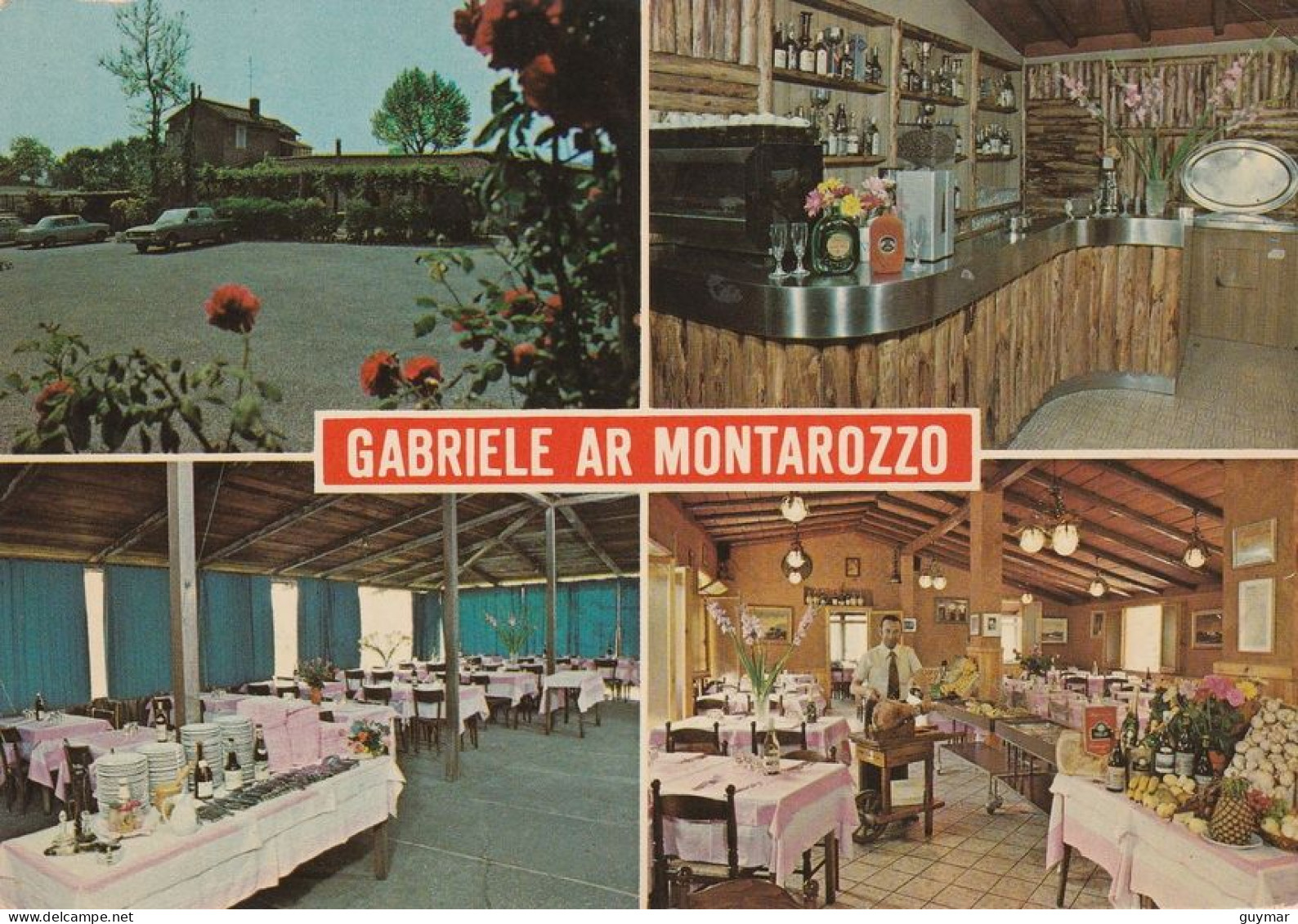 ROMA - RISTORANTE - GABRIELE AR MONTAROZZO - 5563 - Bares, Hoteles Y Restaurantes