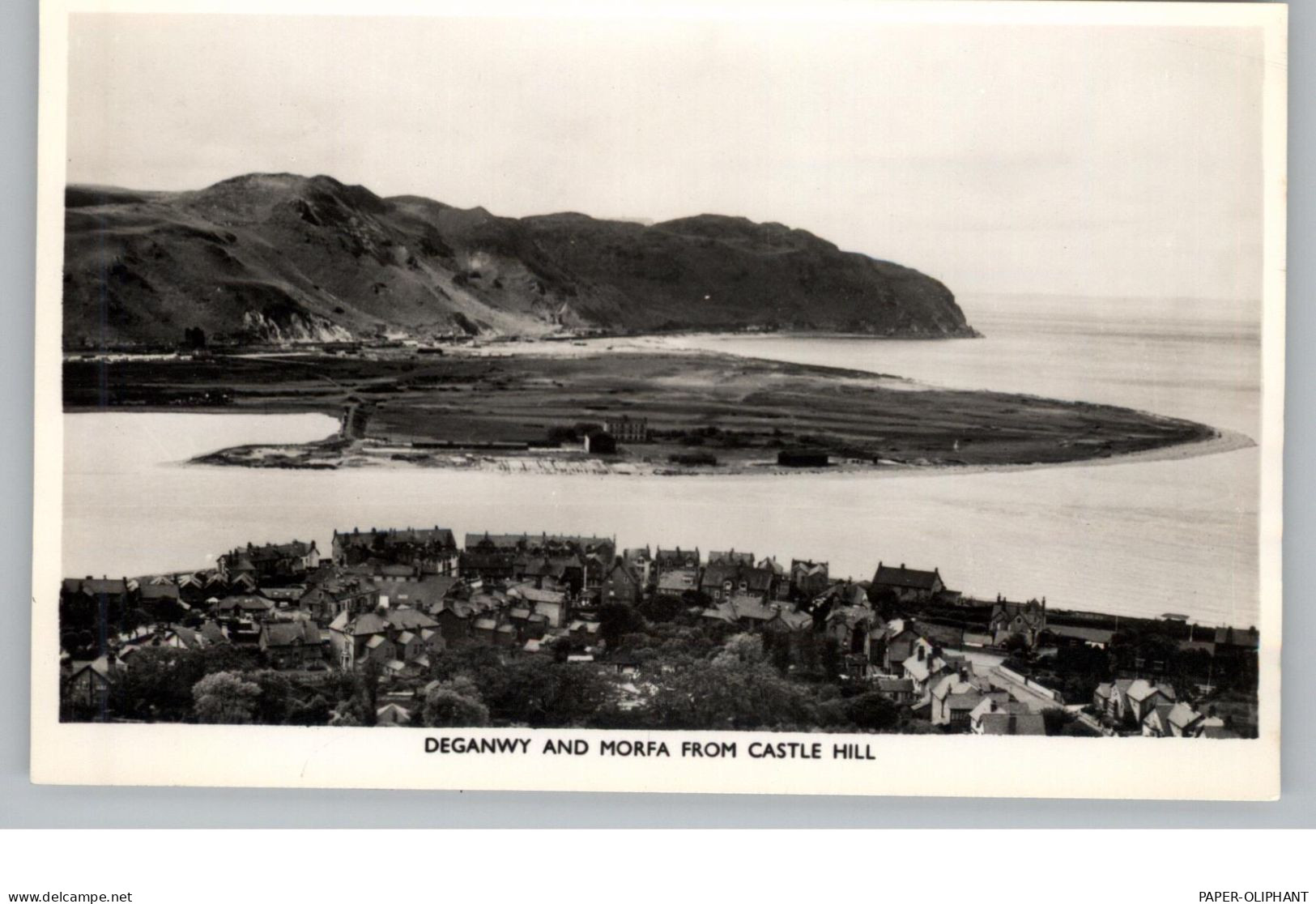 UK - WALES - CAERNARVONSHIRE - DEGANWY / MORFA From Castle Hill - Caernarvonshire