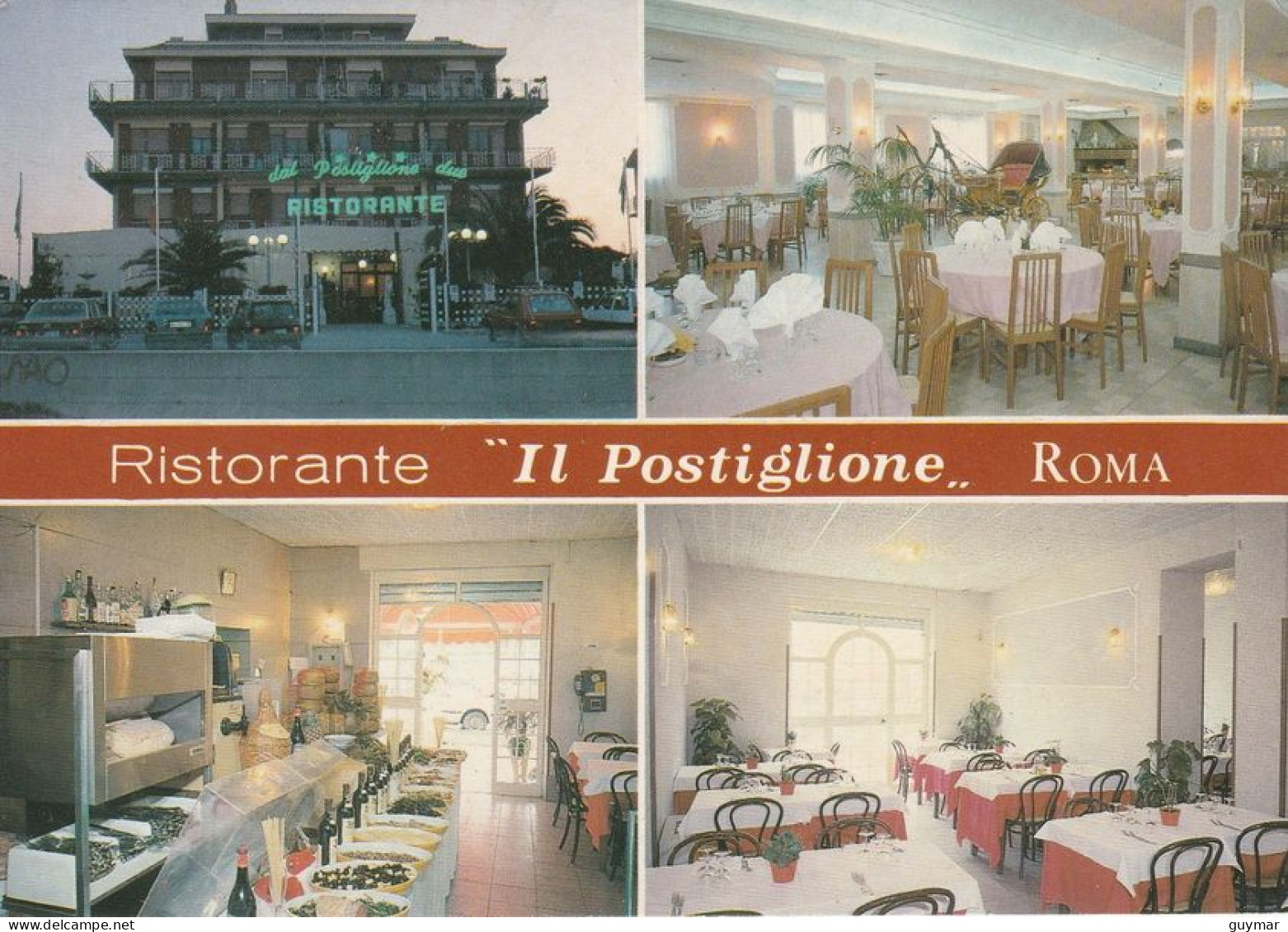 ROMA - RISTORANTE - IL POSTIGLIONE - 5566 - Bar, Alberghi & Ristoranti