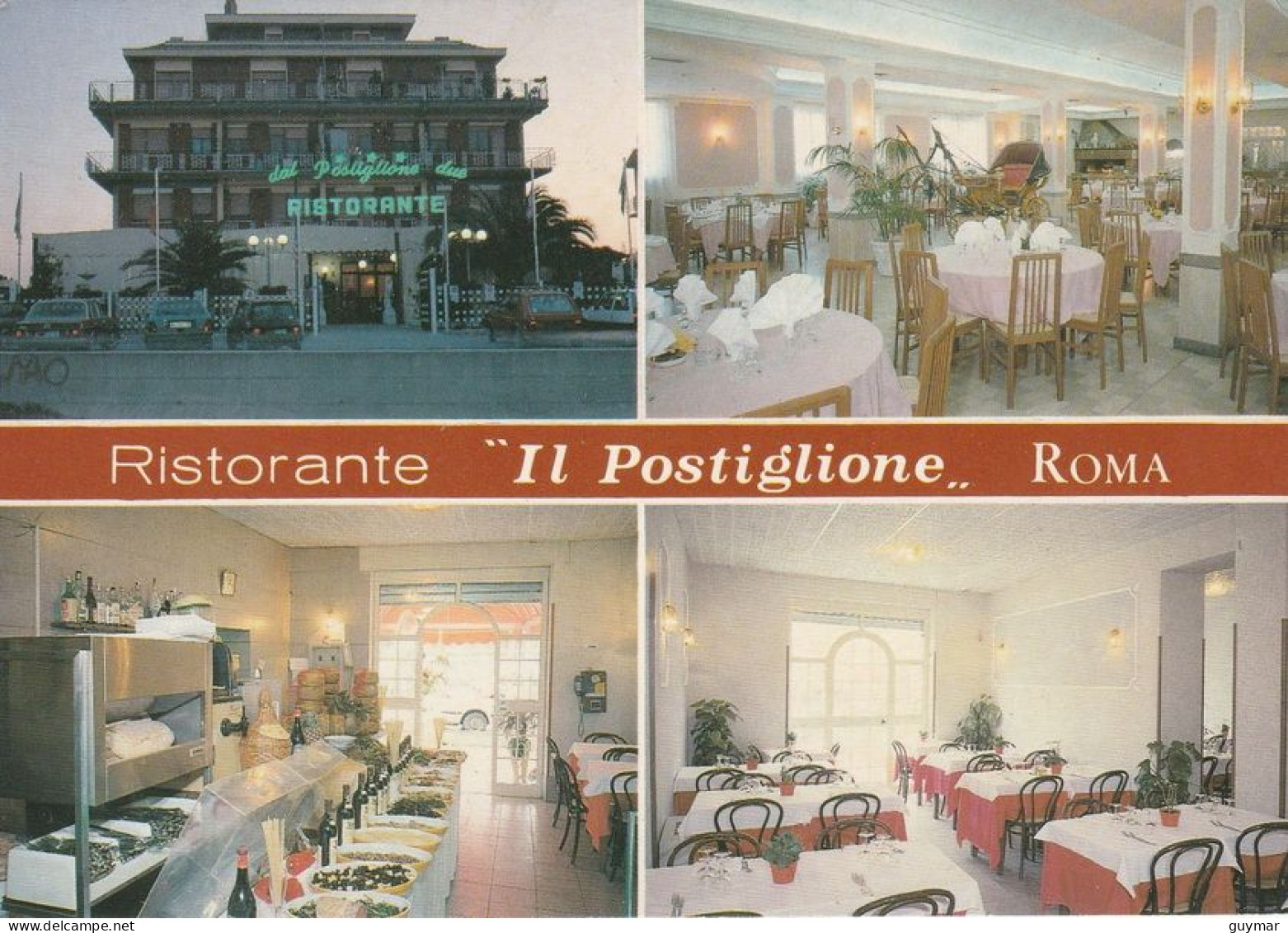 ROMA - RISTORANTE - IL POSTIGLIONE - 5566 - Bares, Hoteles Y Restaurantes