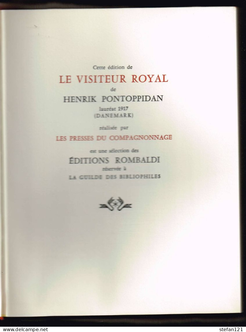 Le Visiteur Royal - Henrik Pontoppidan - 330 Pages 23,5 X 18,5 Cm - Aventura