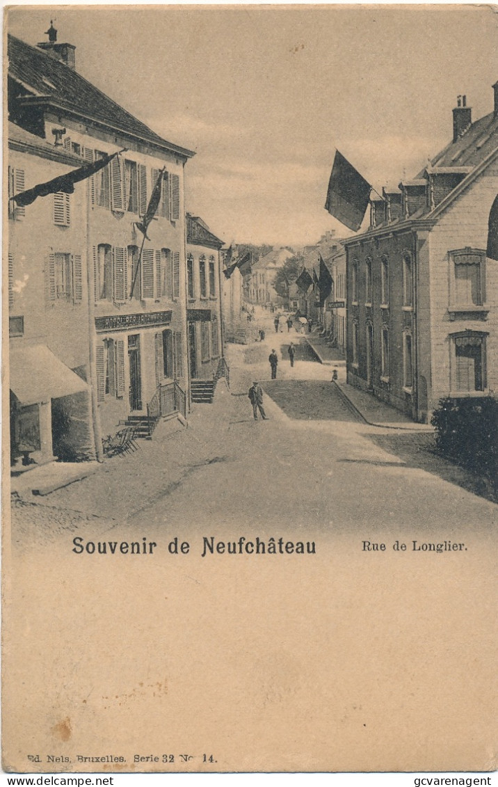 SOUVENIR DE NEUFCHATEAU  RUE DE LONGLIER             2 SCANS - Neufchâteau