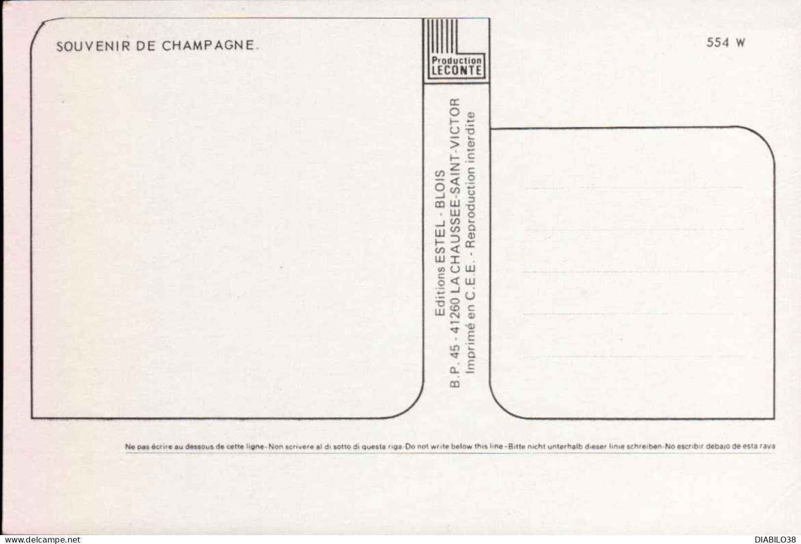 LA CHAMPAGNE  _    SOUVENIR DE CHAMPAGNE  MULTI-VUES - Champagne-Ardenne