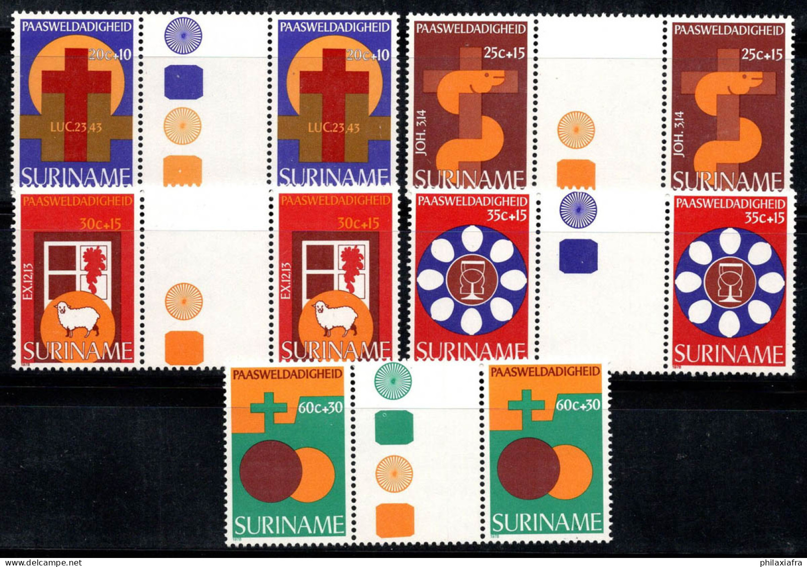 Suriname 1978 Mi. 812-822 Neuf ** 100% Emblèmes - Suriname
