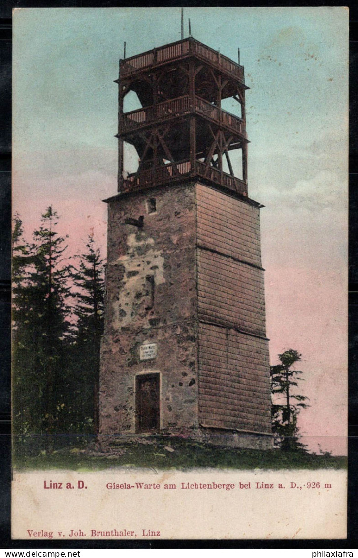 Linz 1911 Carte Postale 100% Oblitéré Lichtenberg - Linz