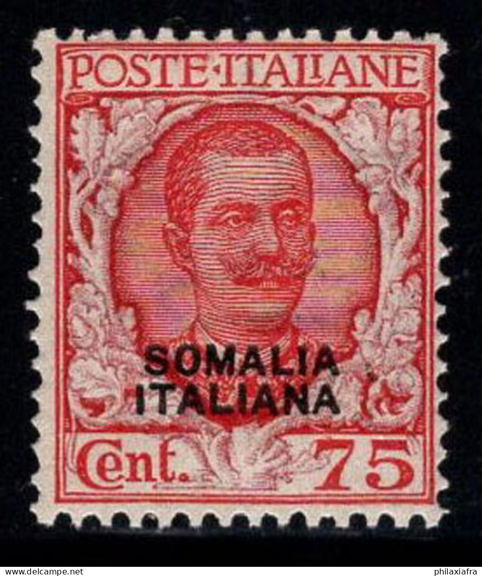 Somalie 1926-30 Sass. 98 Neuf * MH 100% 75 Cents. - Somalia