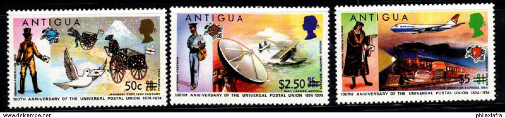 Antigua 1975 Mi. 355-357 Neuf ** 100% Surimprimé - 1960-1981 Autonomia Interna