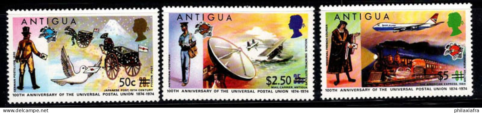 Antigua 1975 Mi. 355-357 Neuf ** 100% Surimprimé - 1960-1981 Autonomie Interne
