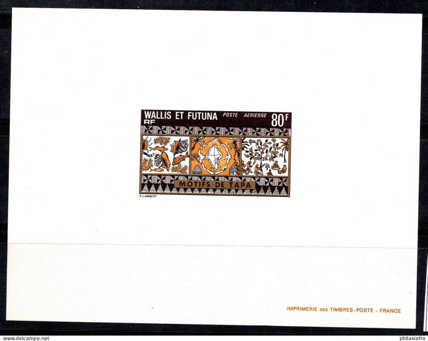 Wallis-et-Futuna 1978 Yv. 426 Neuf ** 100% Épreuve Luxe, 80Fr - Nuovi