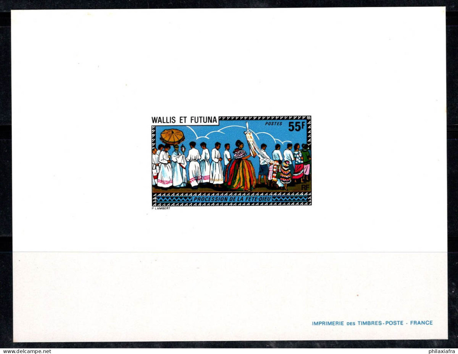 Wallis-et-Futuna 1978 Yv. 222 Neuf ** 100% Épreuve Luxe, 55Fr - Nuovi