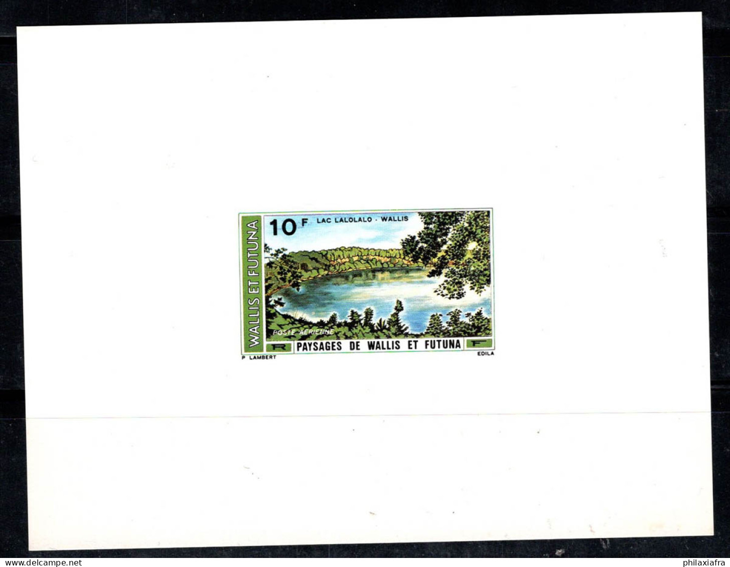 Wallis-et-Futuna 1975 Yv. 67 Neuf ** 100% Épreuve Luxe, 10Fr - Unused Stamps