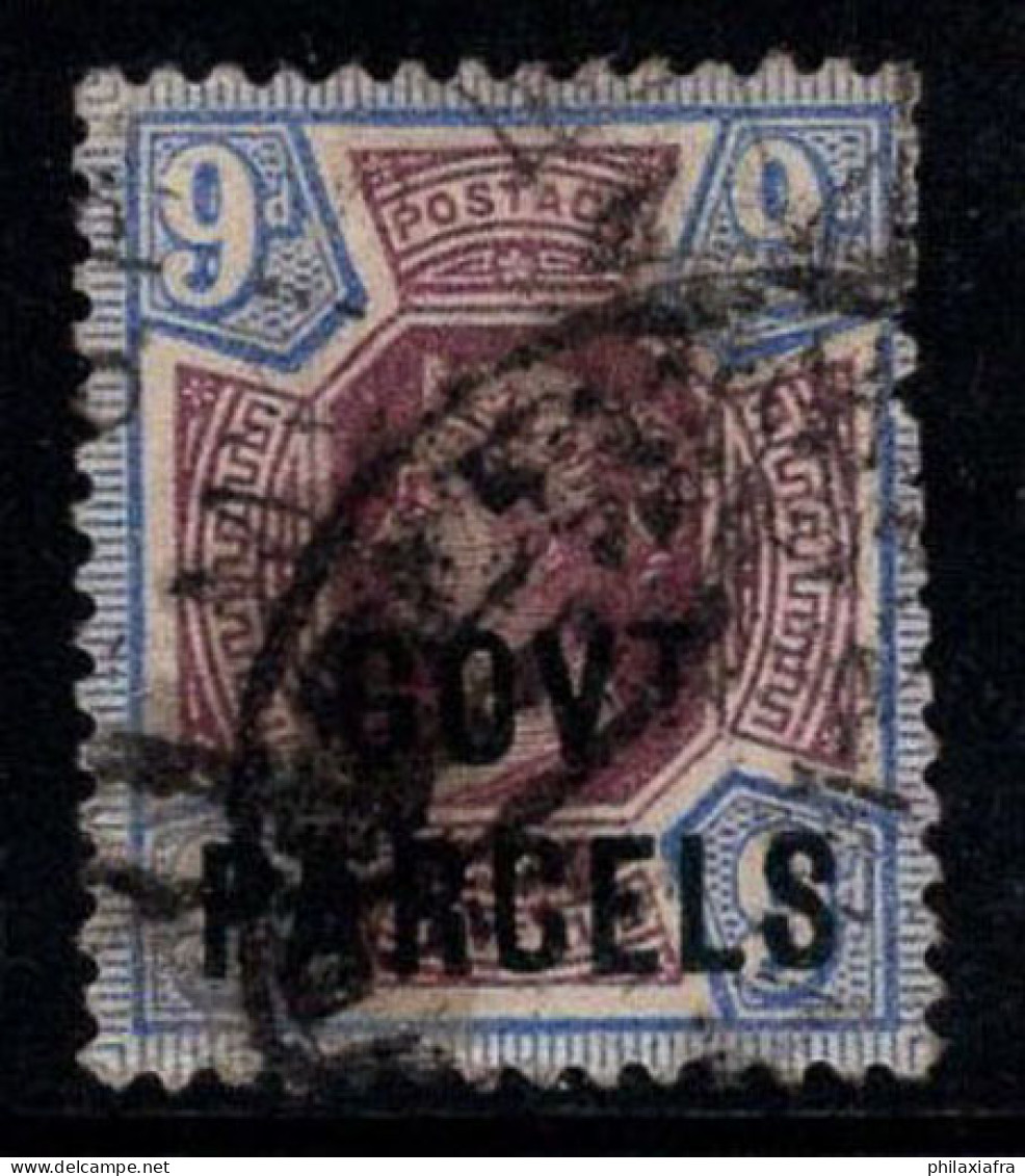 Grande-Bretagne 1887 Mi. 30 Oblitéré 100% 9 P, PARCELLES GOV Surimprimé - Dienstzegels