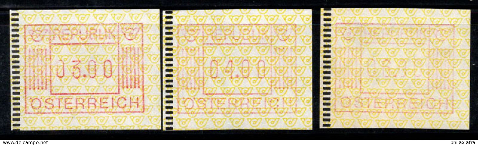 Autriche 1983 Mi. 1 Neuf ** 100% ATM 04.00, 03.00 - Maschinenstempel (EMA)