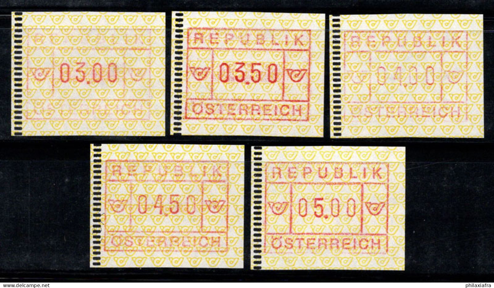 Autriche 1988 Mi. 2 Neuf ** 100% ATM 03.00-05.00 - Maschinenstempel (EMA)