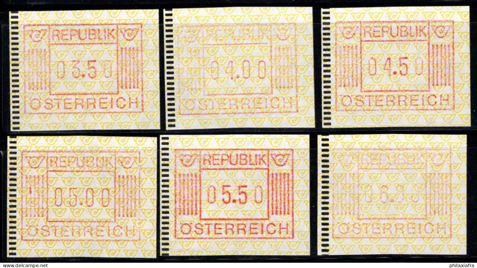 Autriche 1983 Mi. 1 Neuf ** 100% ATM 03.50-06.00 - Maschinenstempel (EMA)