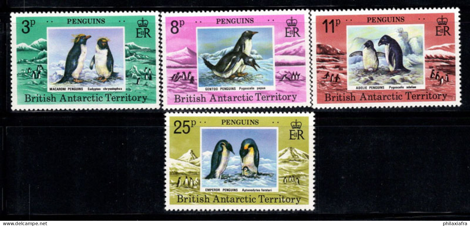 Territoire Antarctique Britannique 1979 Mi. 74-77 Neuf ** 100% Manchots BAT - Neufs