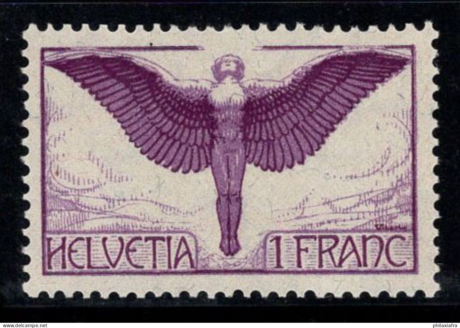 Suisse 1924 Mi. 191 X Neuf ** 100% Poste Aérienne 1 Fr - Nuevos