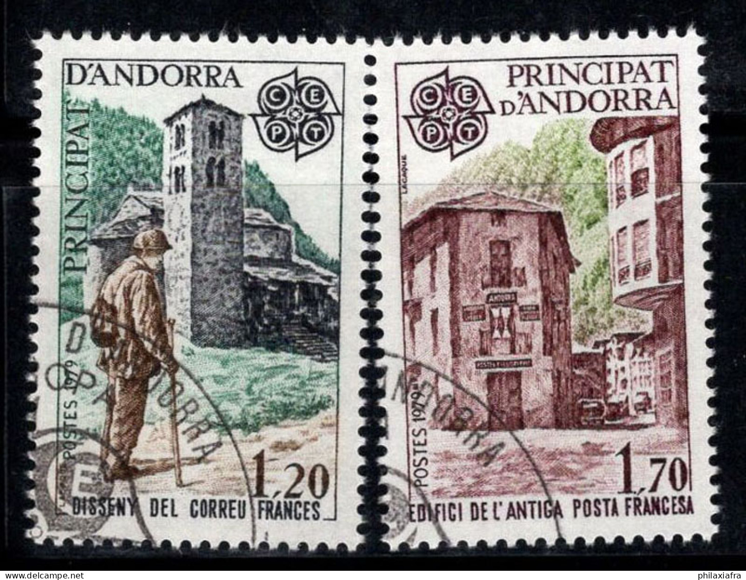 Français Andorre 1979 Mi. 297-298 Oblitéré 100% Europe CEPT, - Used Stamps