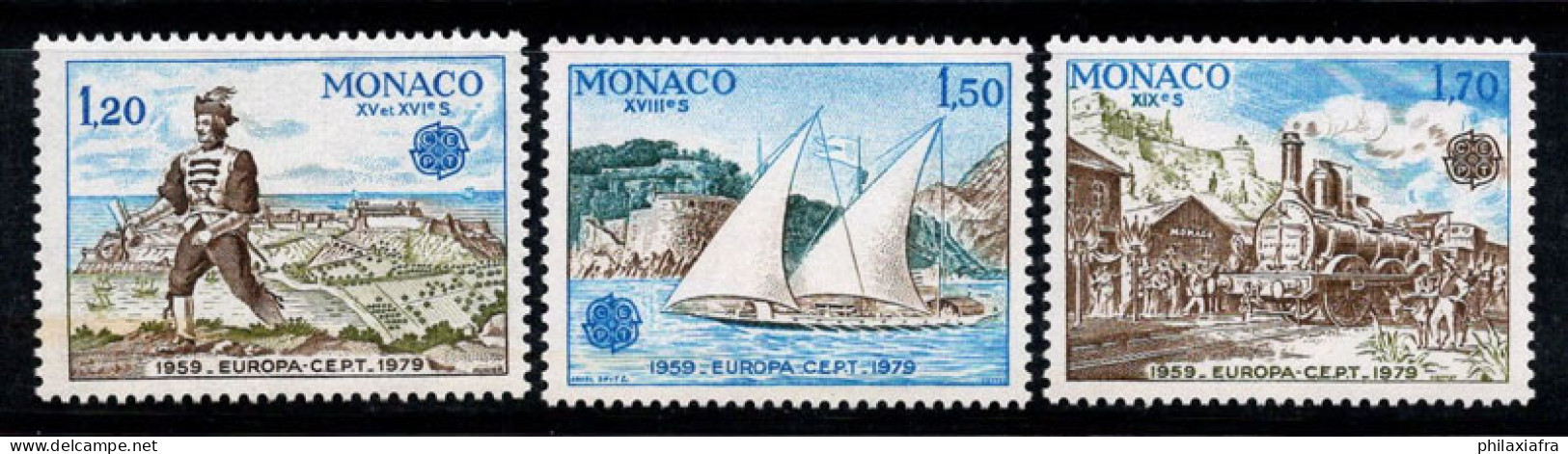 Monaco 1979 Mi. 1375-1377 Neuf ** 100% Europe CEPT, - Other & Unclassified