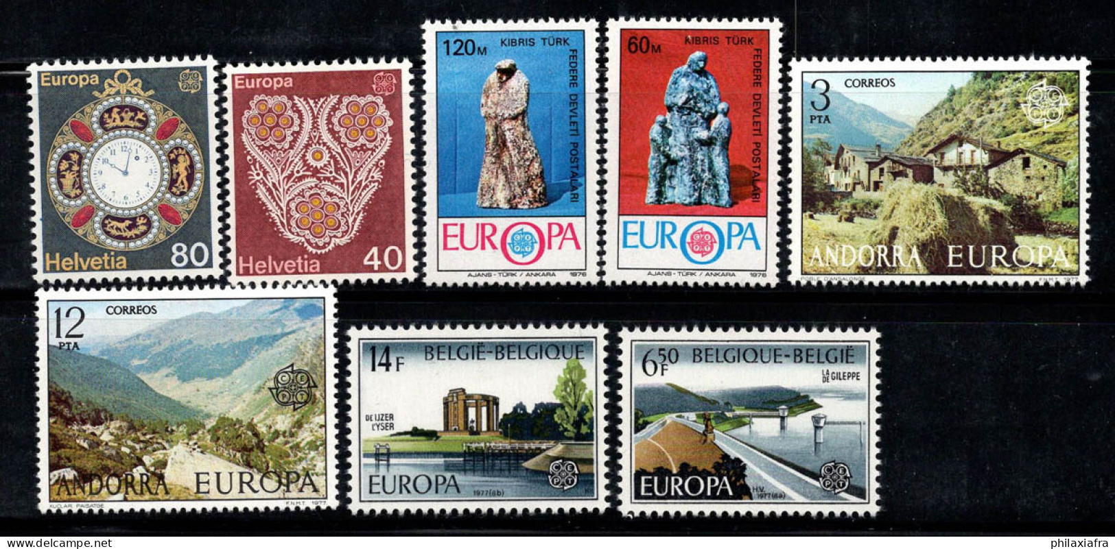 Europe CEPT 1976 Neuf ** 100% Saint-marin, Espagne - 1976