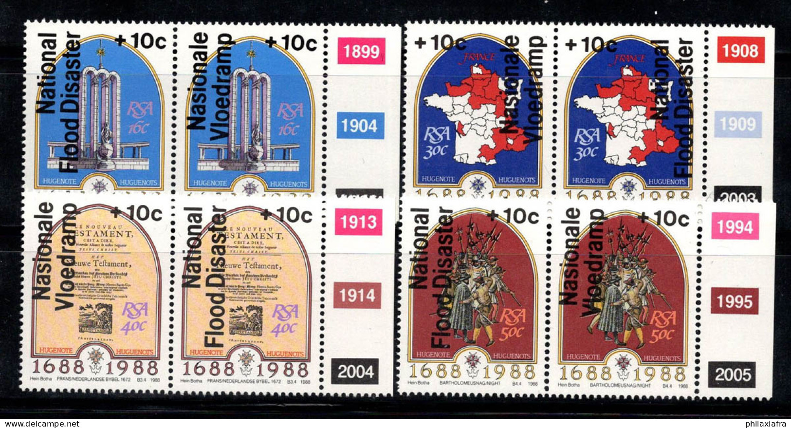 Afrique Du Sud 1987 Mi. 731-738 Neuf ** 100% Inondation Au Natal, Emblèmes - Unused Stamps