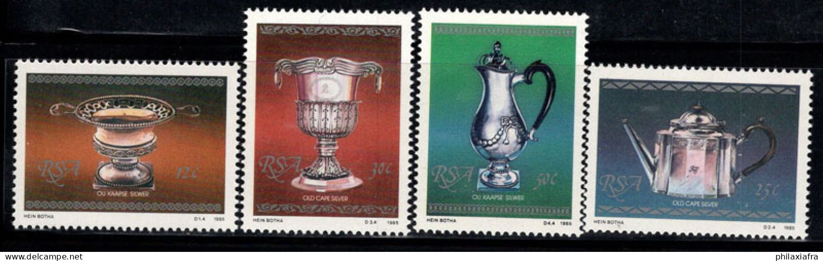 Afrique Du Sud 1985 Mi. 678-681 Neuf ** 100% Vêtement En Argent, Objets - Unused Stamps