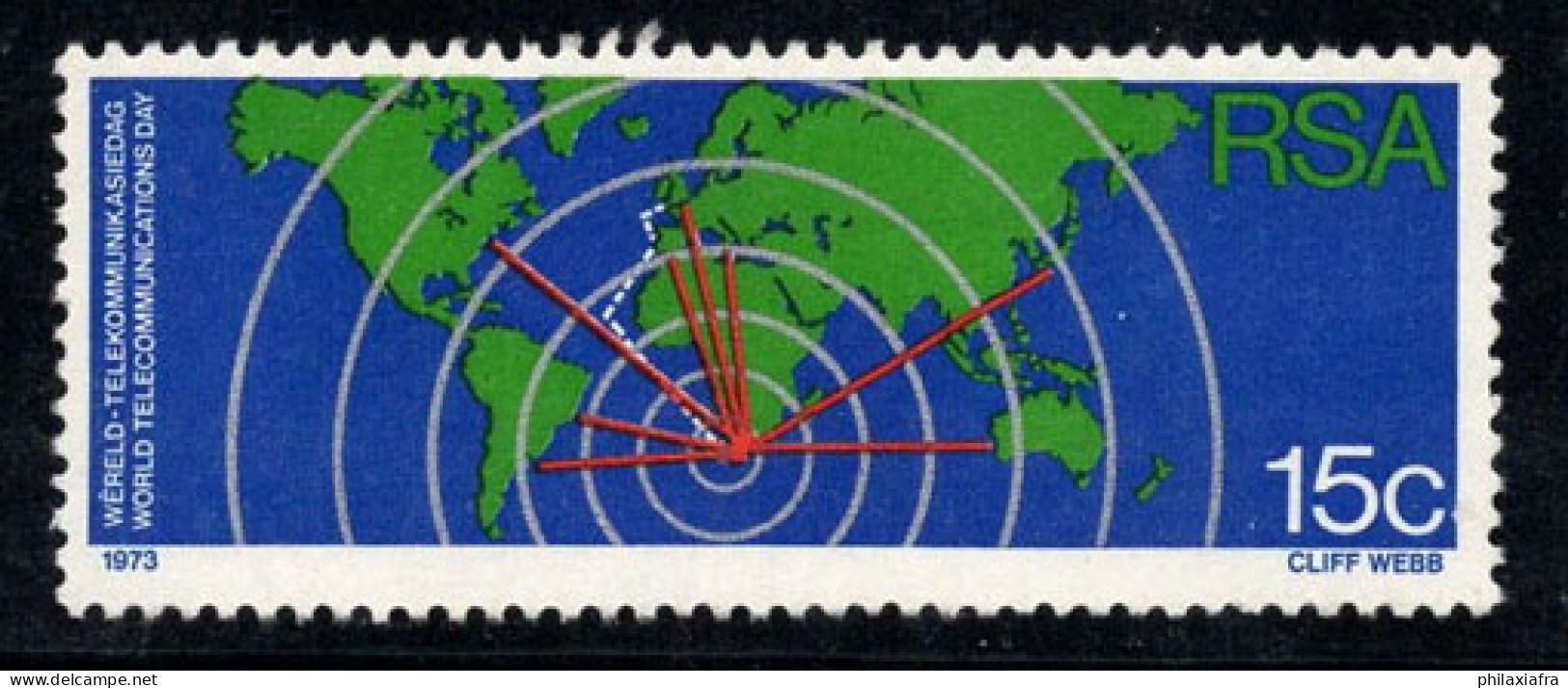 Afrique Du Sud 1973 Mi. 427E Neuf ** 100% Télécommunication - Neufs