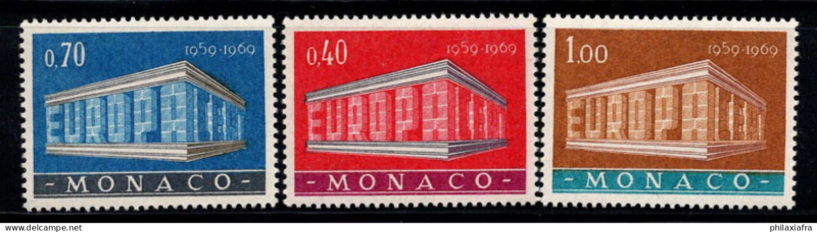 Monaco 1969 Mi. 929-931 Neuf ** 100% Europe CEPT - Otros & Sin Clasificación