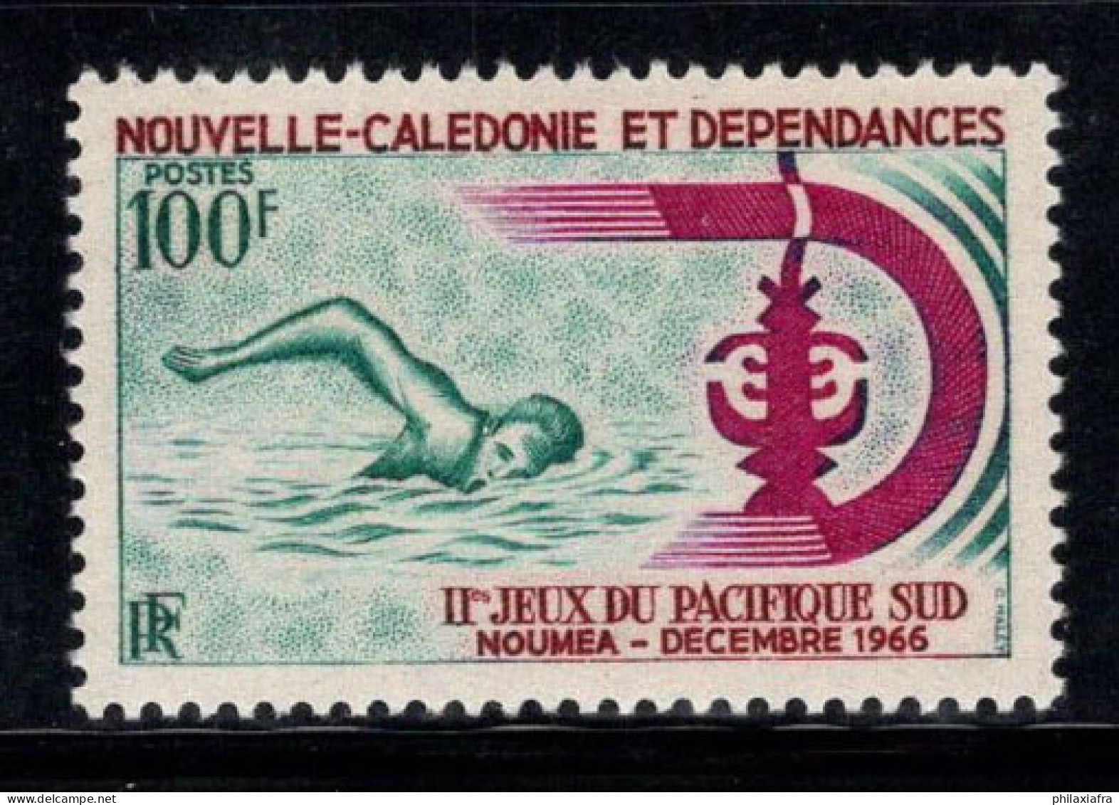 Nouvelle-Calédonie 1969 Mi. 431 Neuf ** 100% Jeux Pacifique, Nouméa,100Fr - Neufs