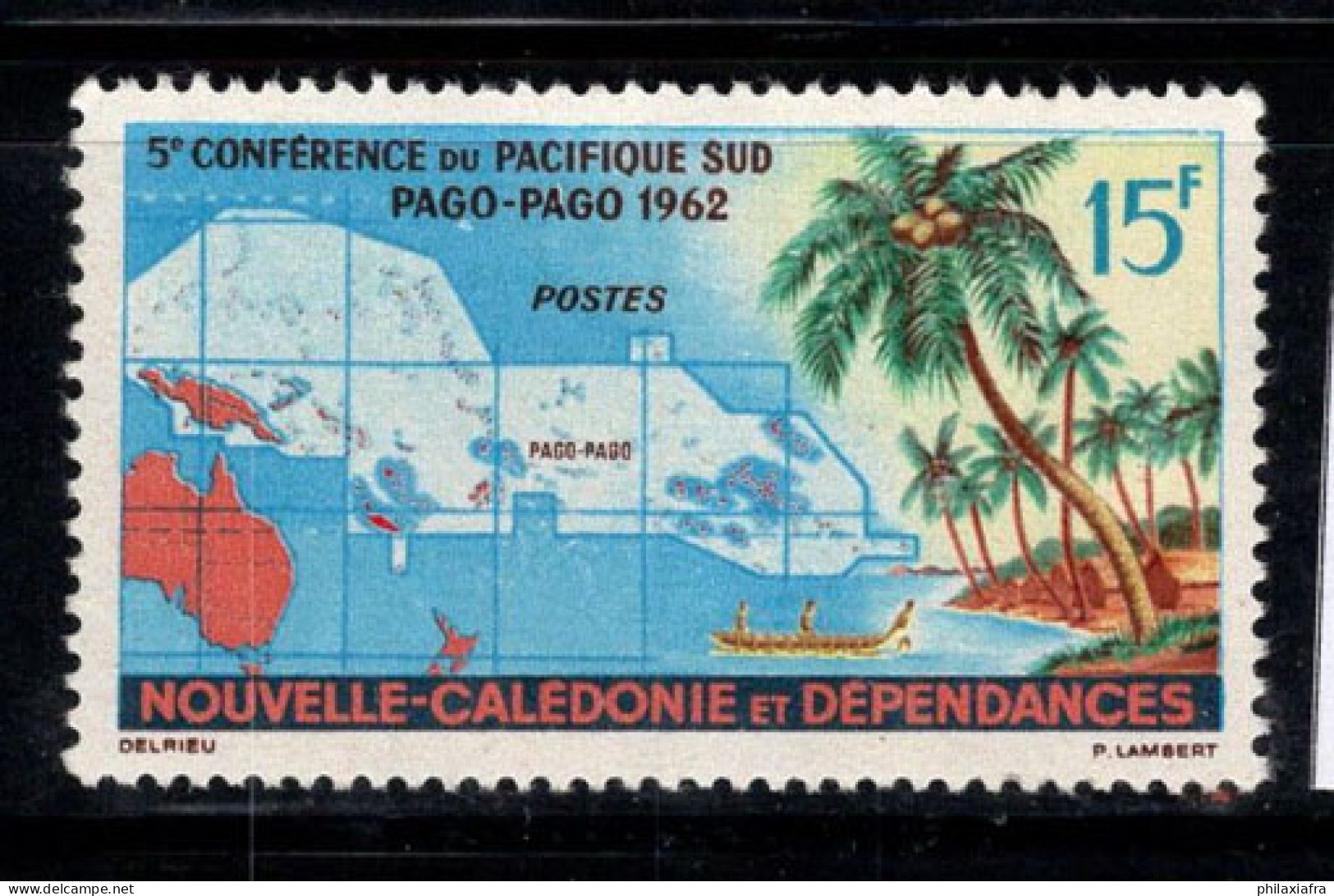 Nouvelle-Calédonie 1962 Mi. 382 Neuf ** 100% Conférence Du Pacifique, Pag, 15Fr - Neufs