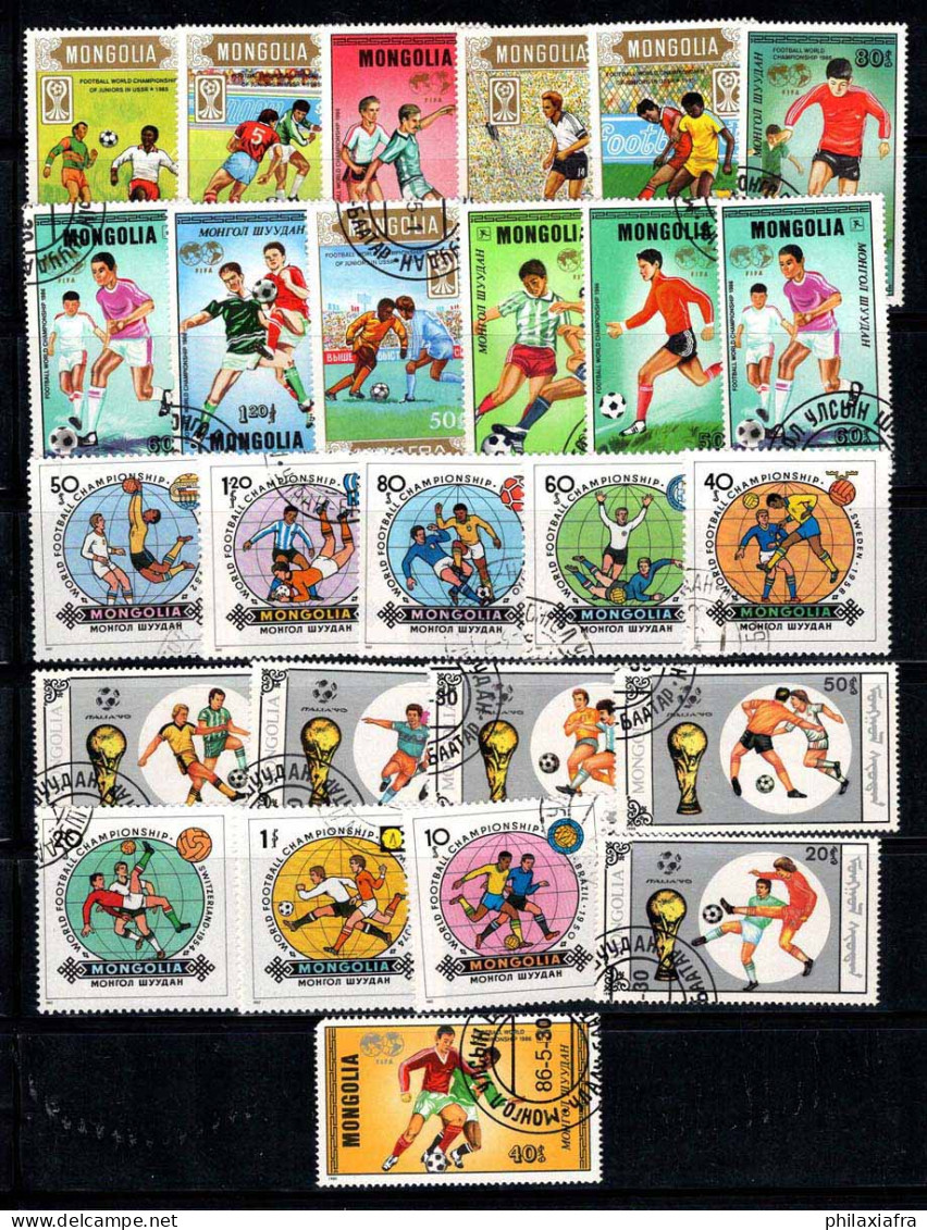 Calcium 1970-80 Oblitéré 100% Mongolie - Used Stamps