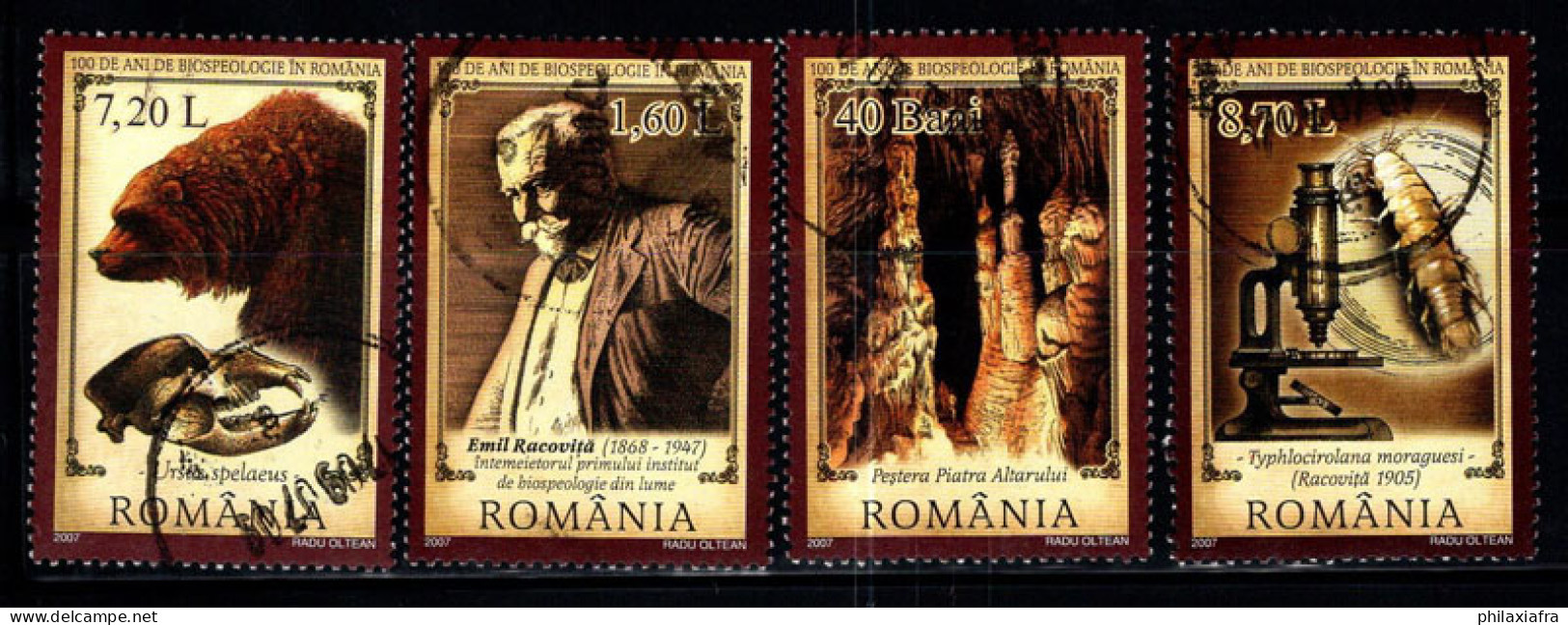 Roumanie 2009 Mi. 6158-6161 Oblitéré 100% Inventions, Personnalités - Used Stamps