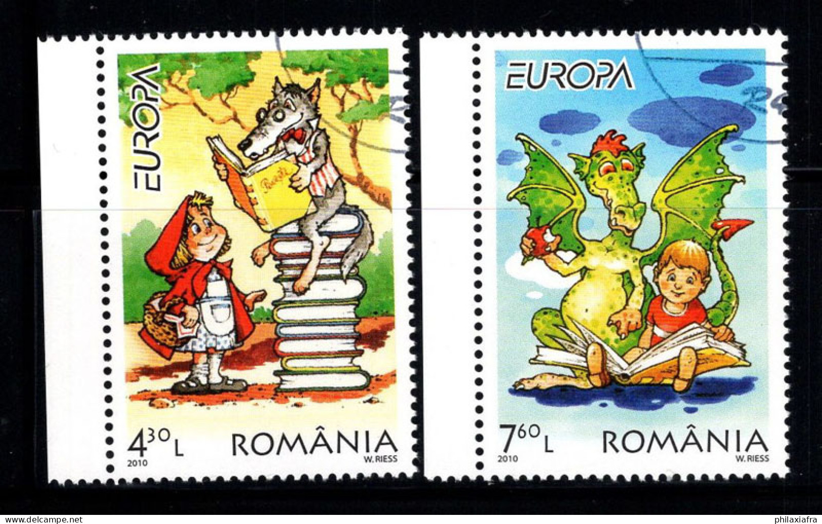 Roumanie 2010 Mi. 6427-6428 Oblitéré 100% Livres Pour Enfants - Used Stamps