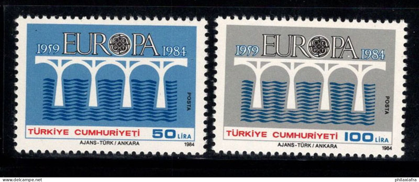 Turquie 1984 Mi. 2667-2668 Neuf ** 100% Europe CEPT - Nuevos