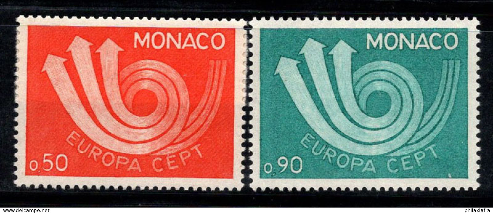 Monaco 1973 Mi. 1073-1074 Neuf ** 100% Europe CEPT - Andere & Zonder Classificatie