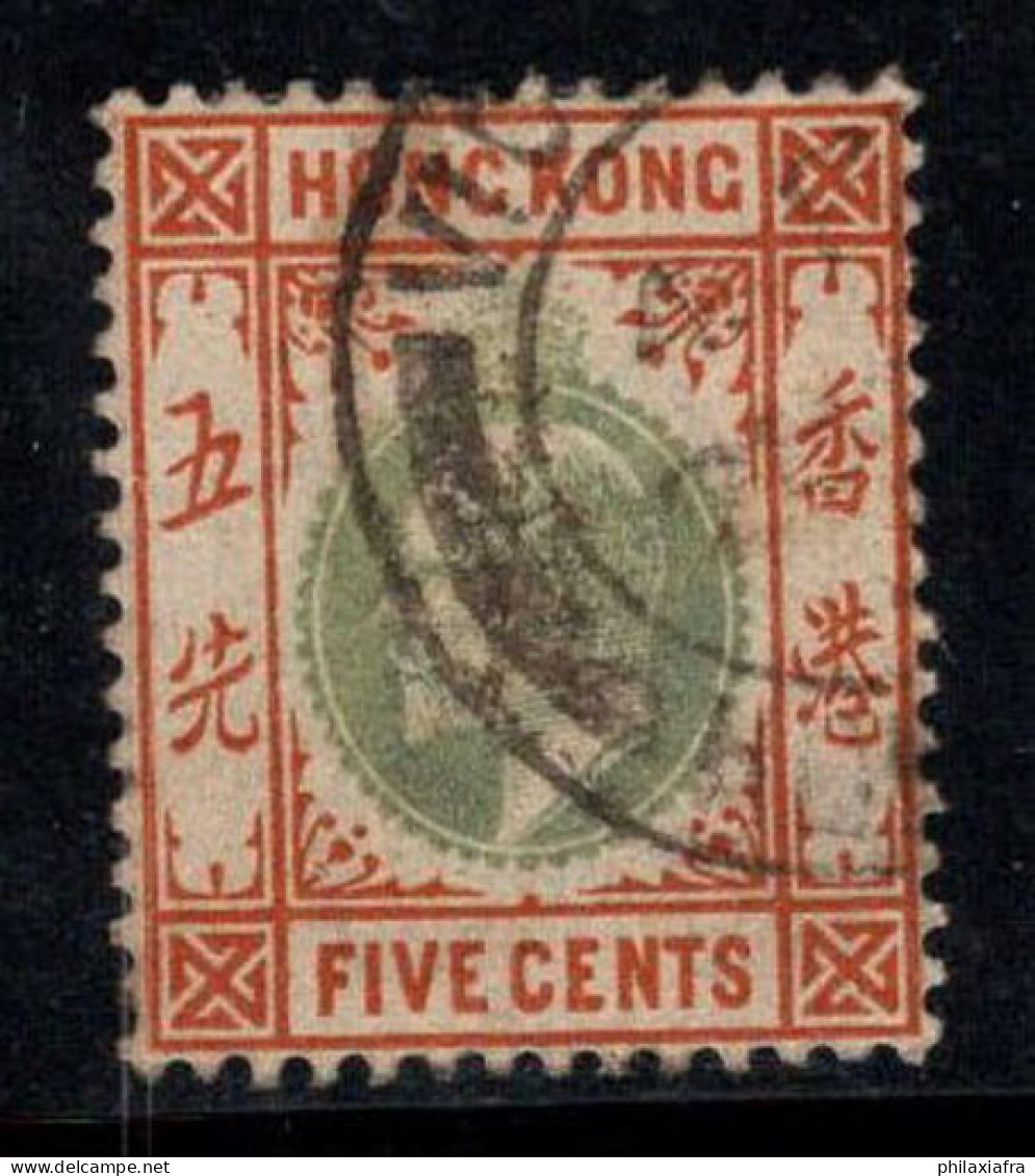 Hong Kong 1903 Mi. 64 Oblitéré 100% 5 C, Le Roi Édouard VII - Gebraucht