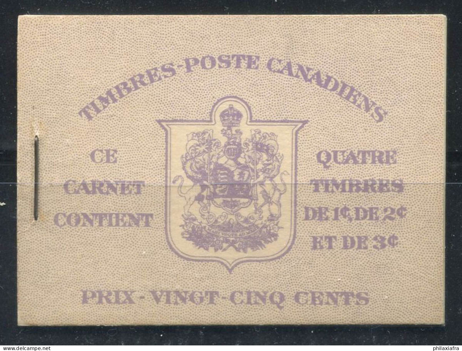Canada 1942 SG SB 37a Carnet 100% Neuf ** Le Roi George VI - Full Booklets
