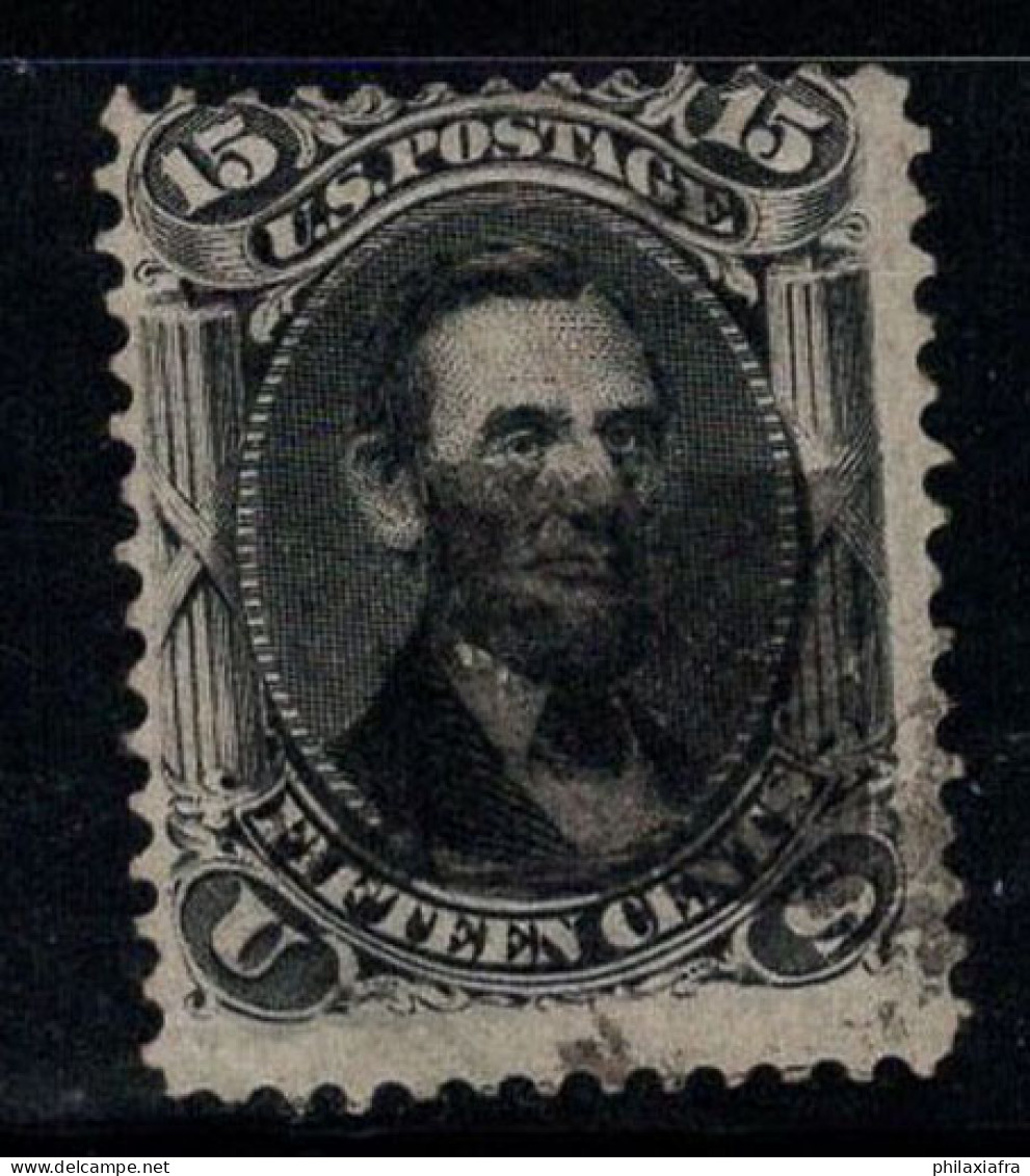 États-Unis 1861 Mi. 22 Oblitéré 100% 15 C, Avec Grille - Used Stamps
