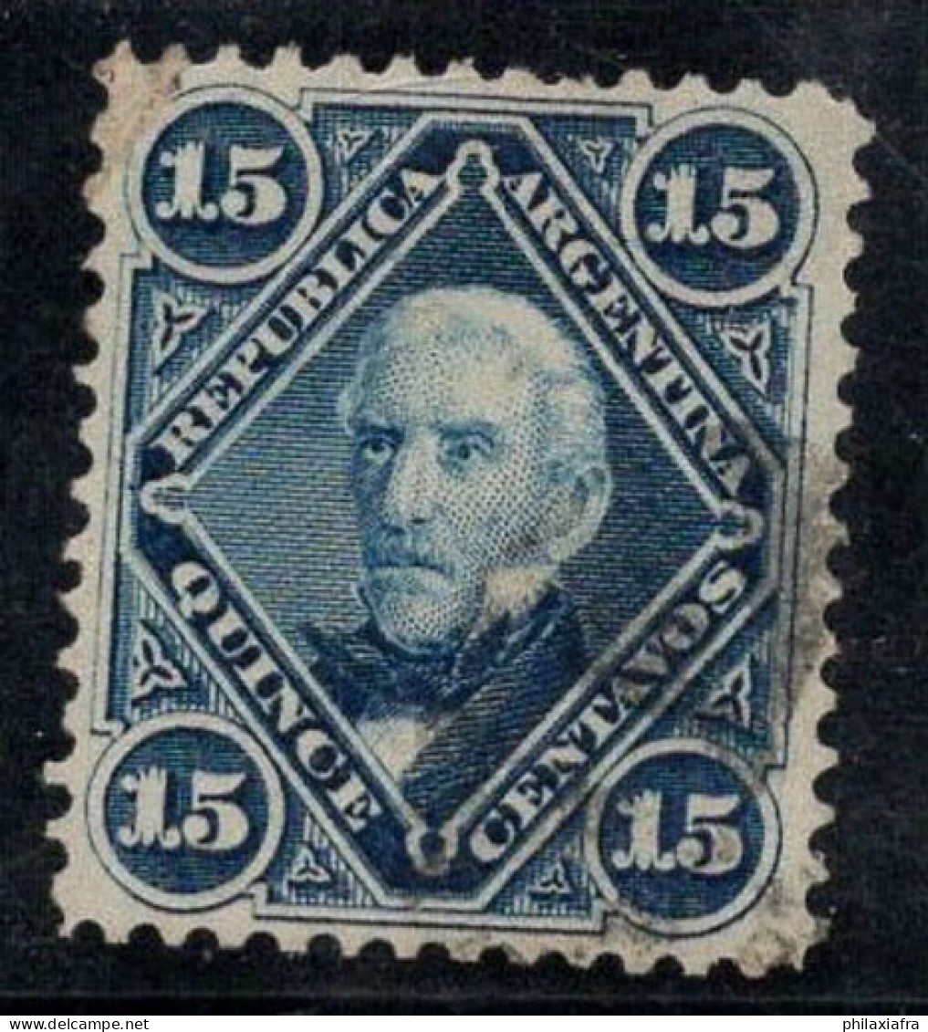 Argentine 1867 Mi. 22 Oblitéré 100% 15 C, Personnalité - Used Stamps