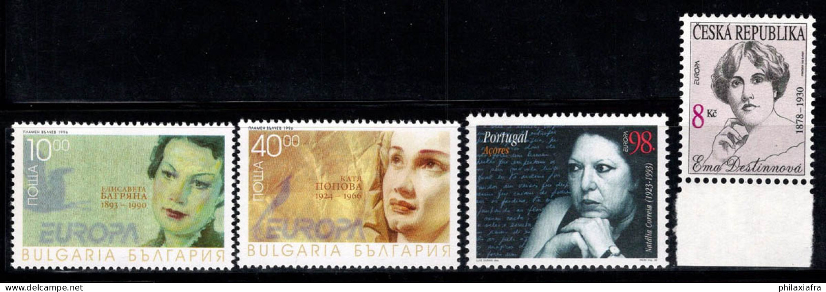 Europe CEPT 1996 Neuf ** 100% Portugal, Bulgarie - 1996