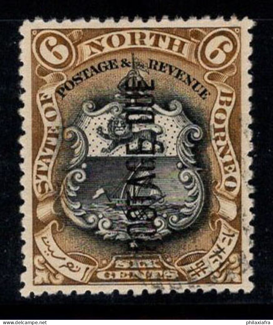 Bornéo Du Nord 1897 Mi. 12 Oblitéré 100% Timbre-taxe 6 C - North Borneo (...-1963)