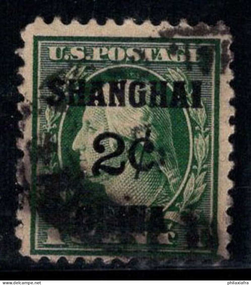 États-Unis Shanghai 1919 Sc. K1 Oblitéré 60% 2 C. Sur 1 C., Agence Postale Locale - Poste Locali