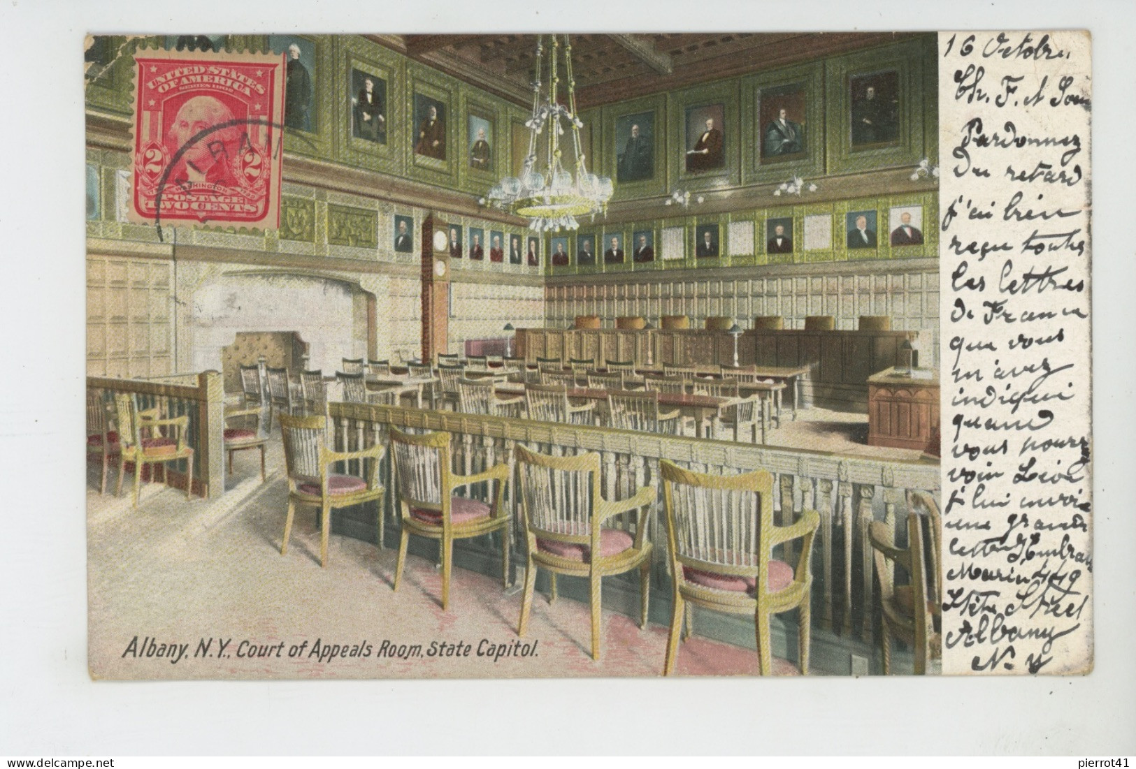 U.S.A. - NEW YORK - ALBANY - Court Of Appeals Room , State Capitol - Albany