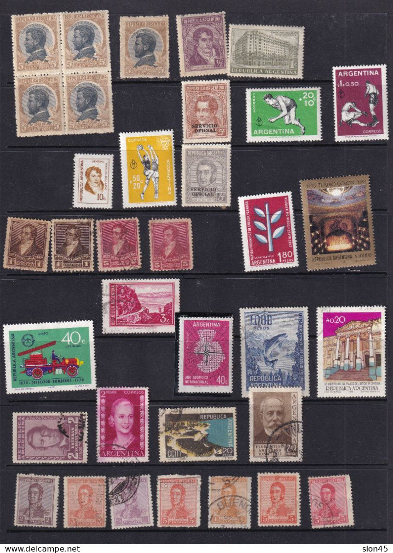 Argentina  Accumulation Used/Unused 15719 - Collections, Lots & Series