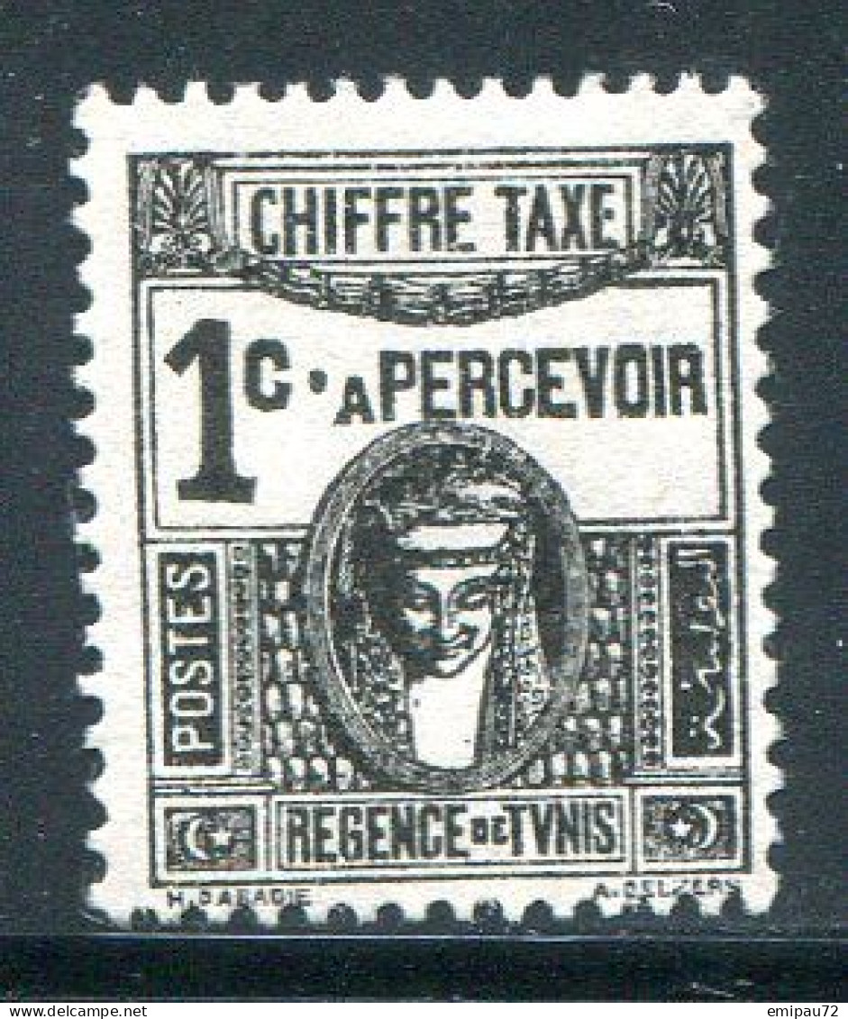 TUNISIE- Taxe Y&T N°37- Oblitéré - Impuestos