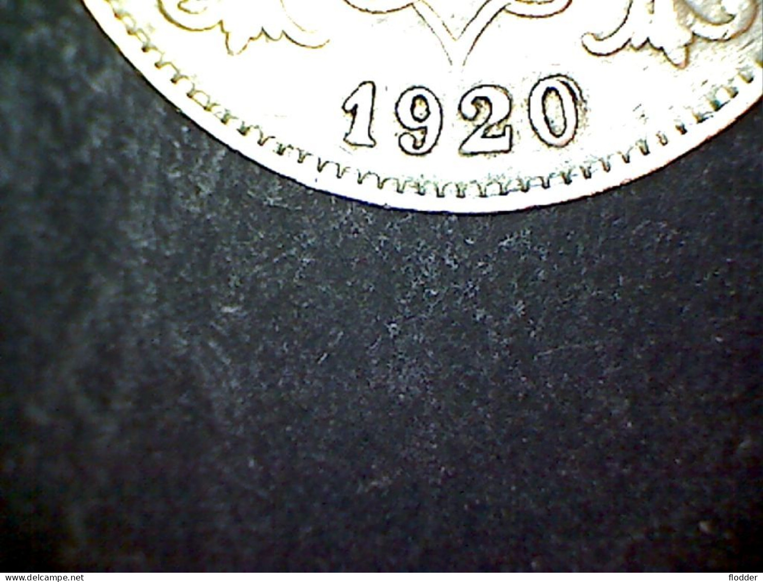 10 Centiemen 1920, DUBBELE 0 - 10 Cent