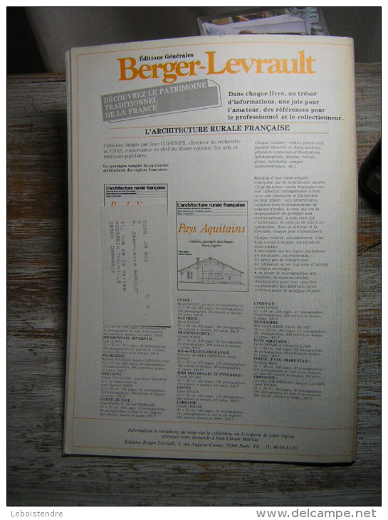 MAISONS PAYSANNES DE FRANCE  N° 81  1986  3 E TRIMESTRE  21 E  ANNEE   VOLETS  GIROUETTES  UNE VRAIE MAISON PAYSANNE - Huis & Decoratie