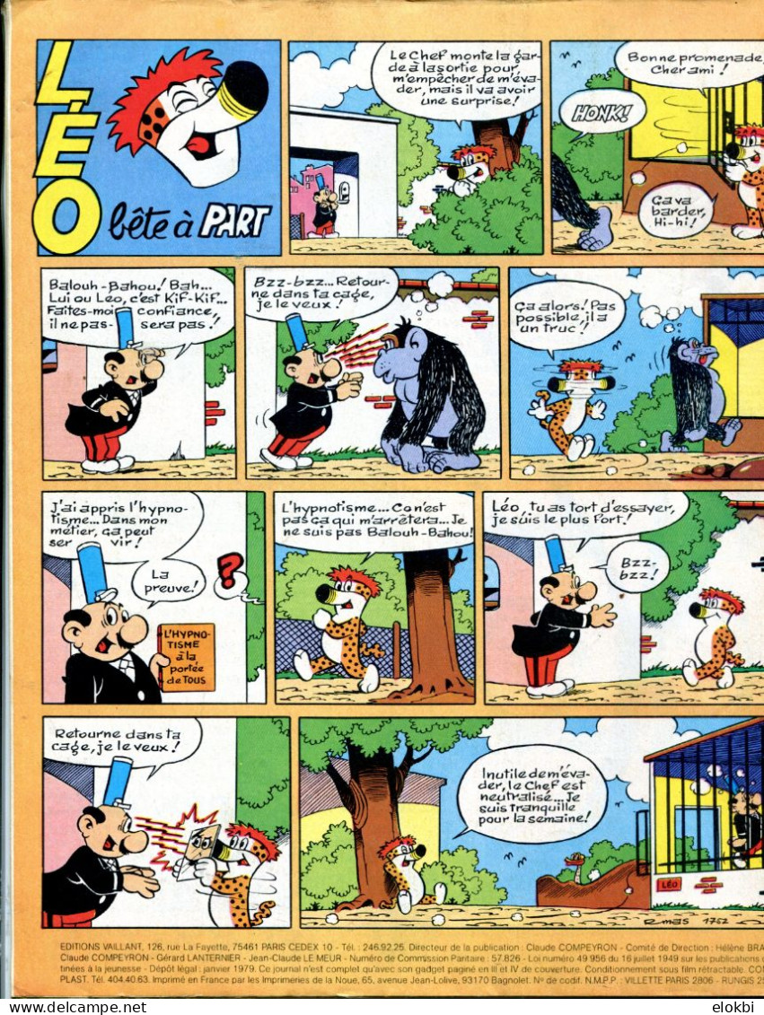 Pif Gadget N°514 - Taranis "Les Chevaliers De Fer" - Loup-Noir "L’œil Du Sorcier" - "BD" Avec Pif, Hercule Et P. Perret - Pif Gadget